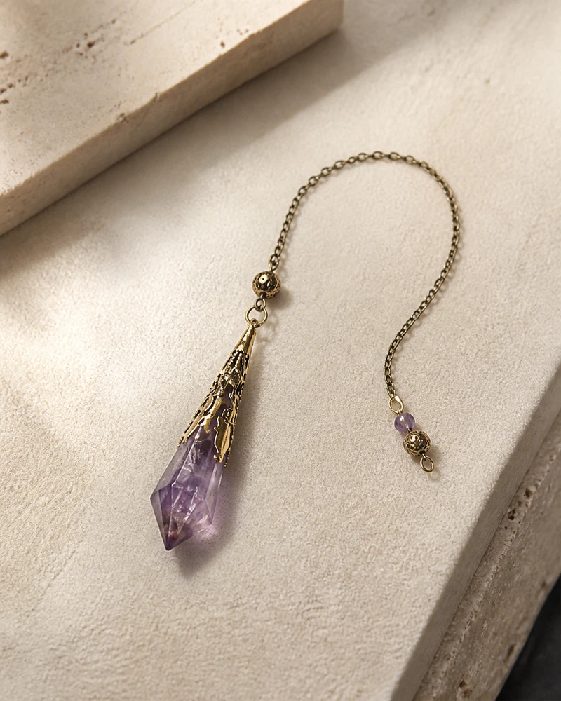 Celestial Amethyst Pendulum Kit product view